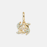 Pavé Zodiac Cluster Charm - Pisces