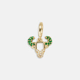 Pavé Zodiac Cluster Charm - Taurus