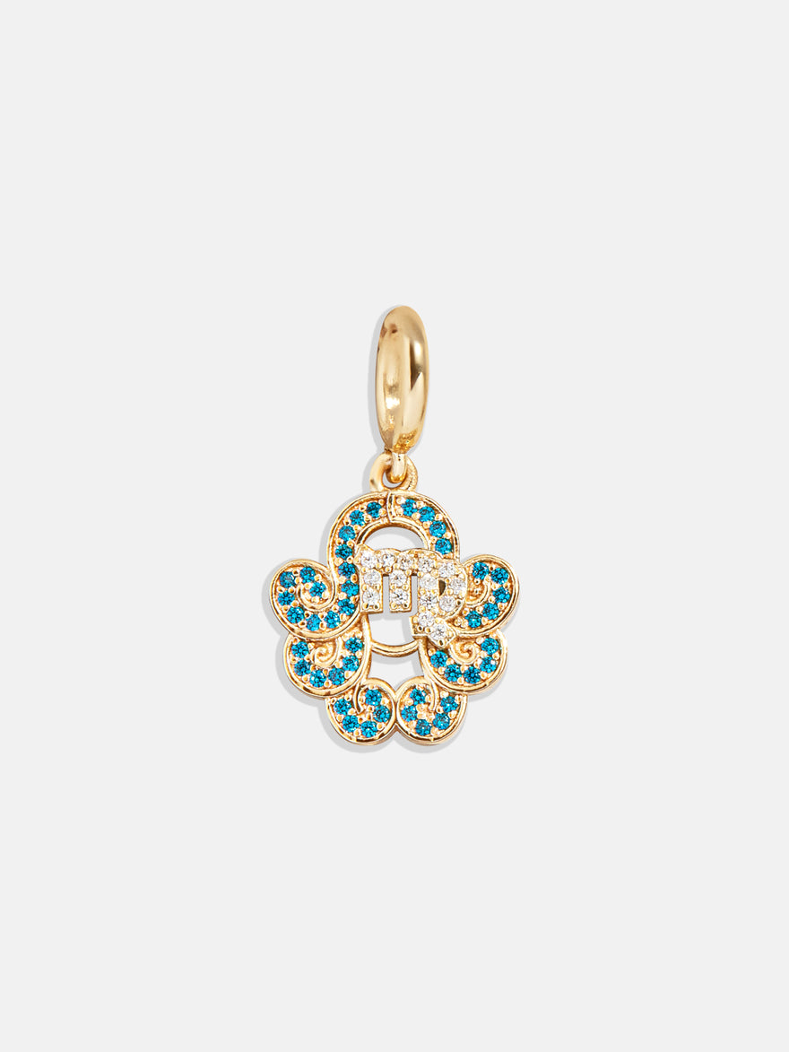 Pavé Zodiac Cluster Charm - Virgo