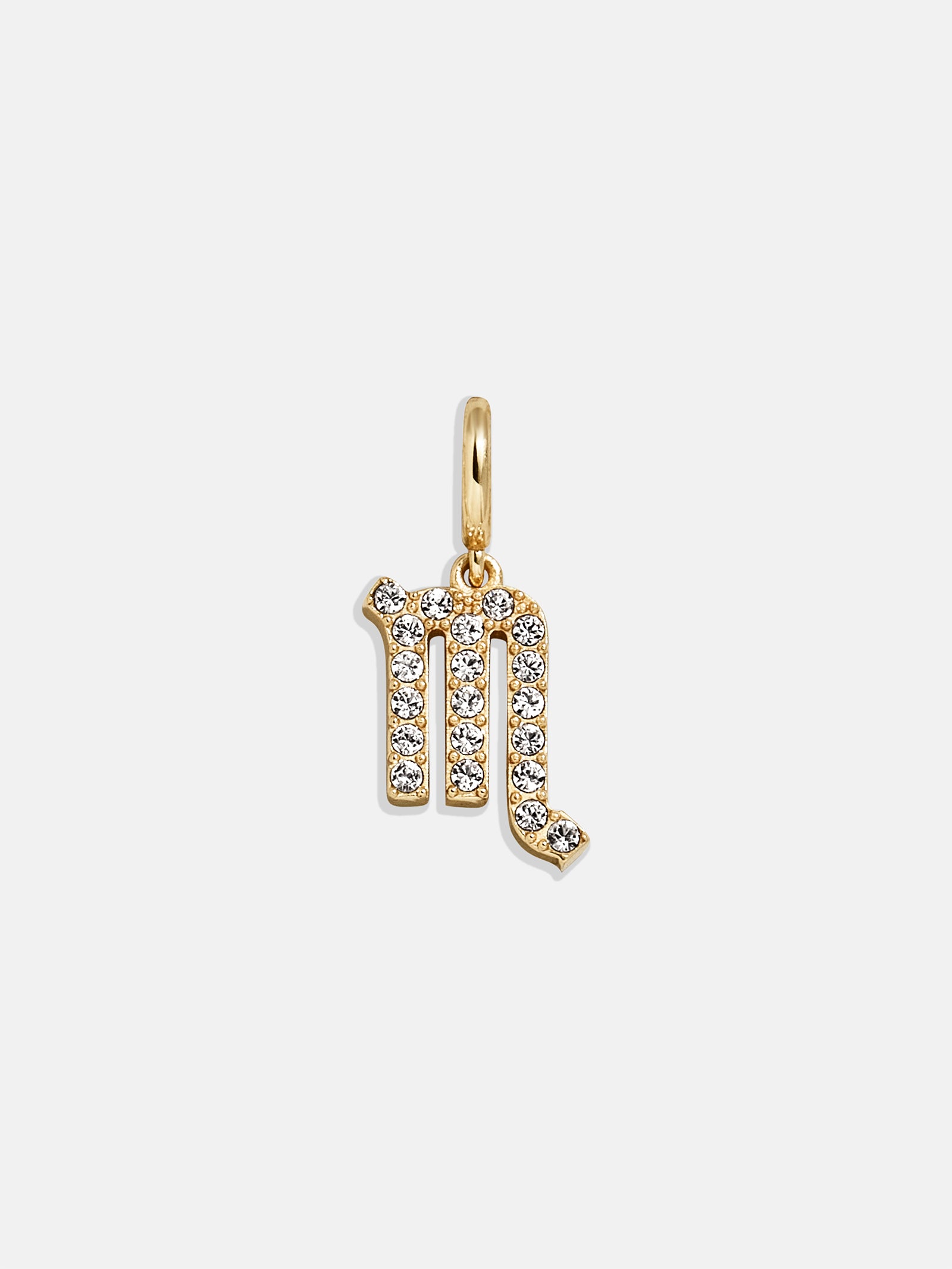 Pavé Zodiac Symbol Cluster Charm - Scorpio