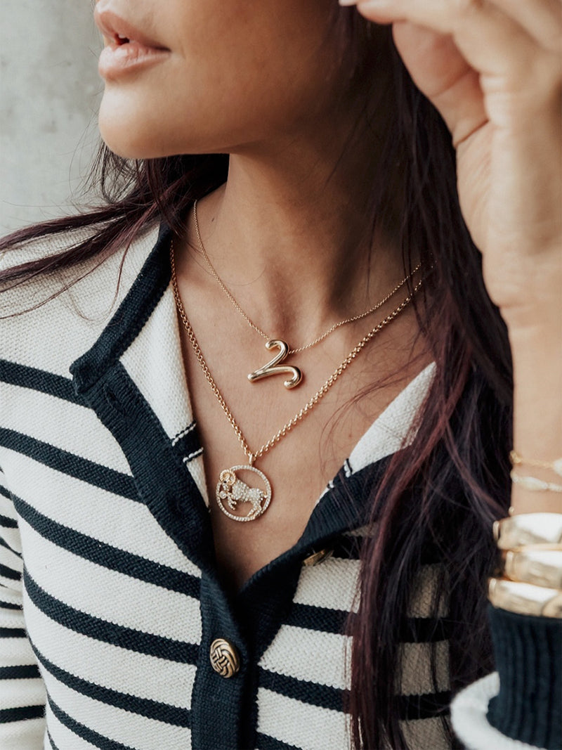 BaubleBar Andrea Zodiac Necklace - Capricorn - 
    Enjoy 20% off - This Week Only
  
