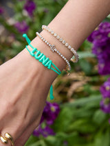 BaubleBar  - 
    Custom slider nameplate bracelet
  

