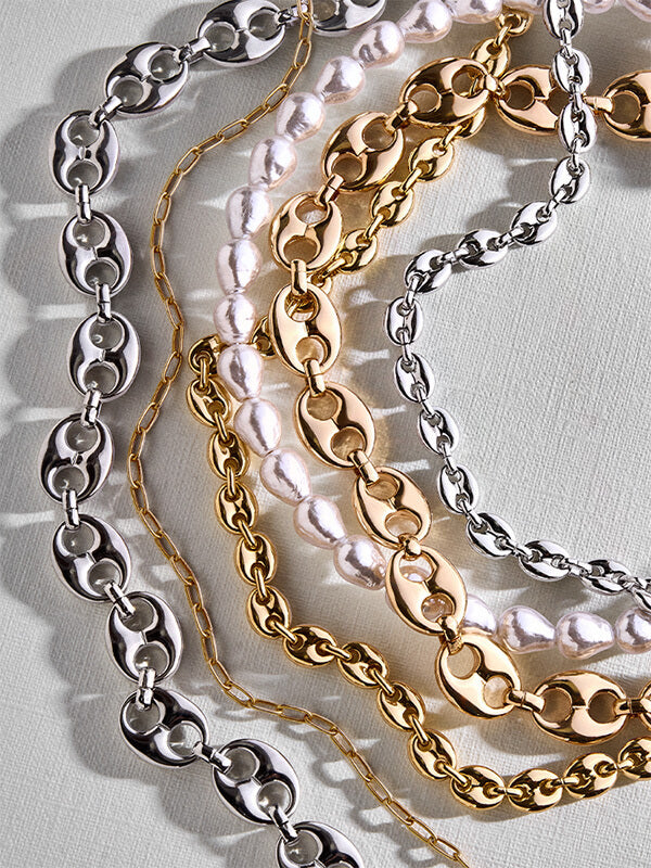 Samantha Earrings - Gold/Pavé – Gold statement earrings