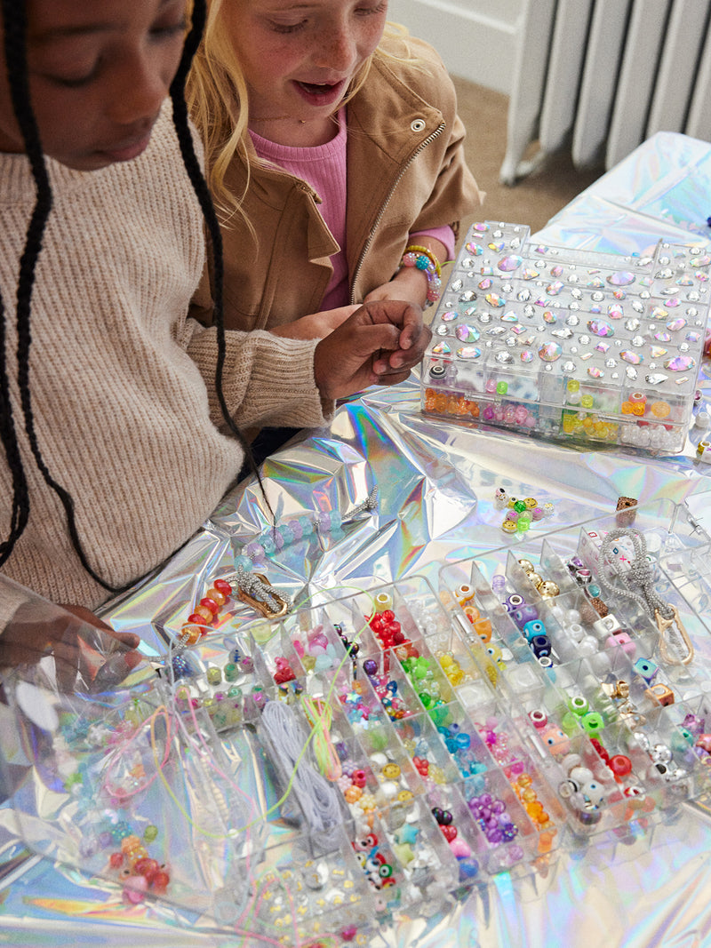 BaubleBar The Dream Duo Kids’ DIY Kit - Clear - 
    Children’s craft kit for bracelets and bag charms
  
