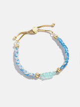 BaubleBar Kids' Custom Acrylic Nameplate Bracelet - Translucent Aqua - 
    Enjoy 20% off - This Week Only
  
