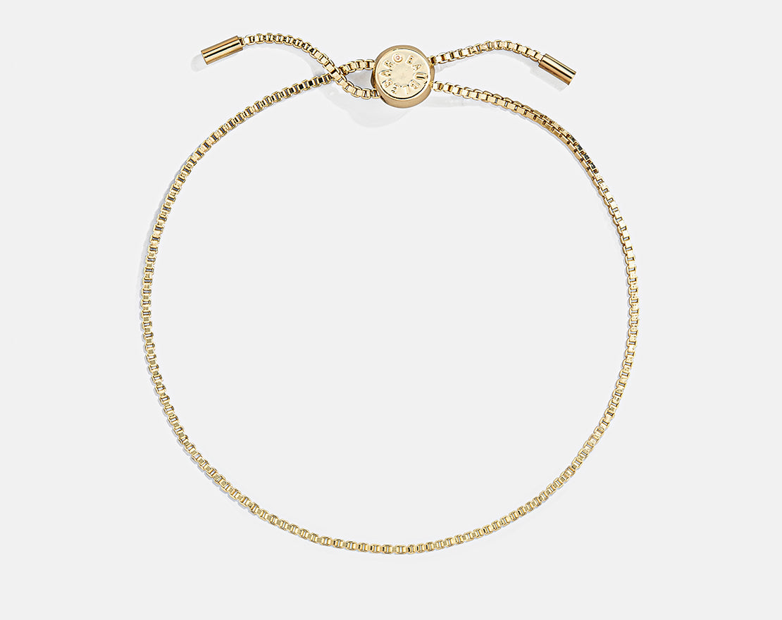 Bubble Custom Slider Bracelet - Bubble Double Strand