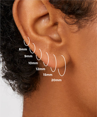 Huggie Hoop Fit Guide