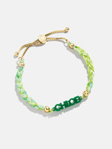 BaubleBar Kids' Custom Acrylic Nameplate Bracelet - Translucent Green - 
    Enjoy 20% off - This Week Only
  
