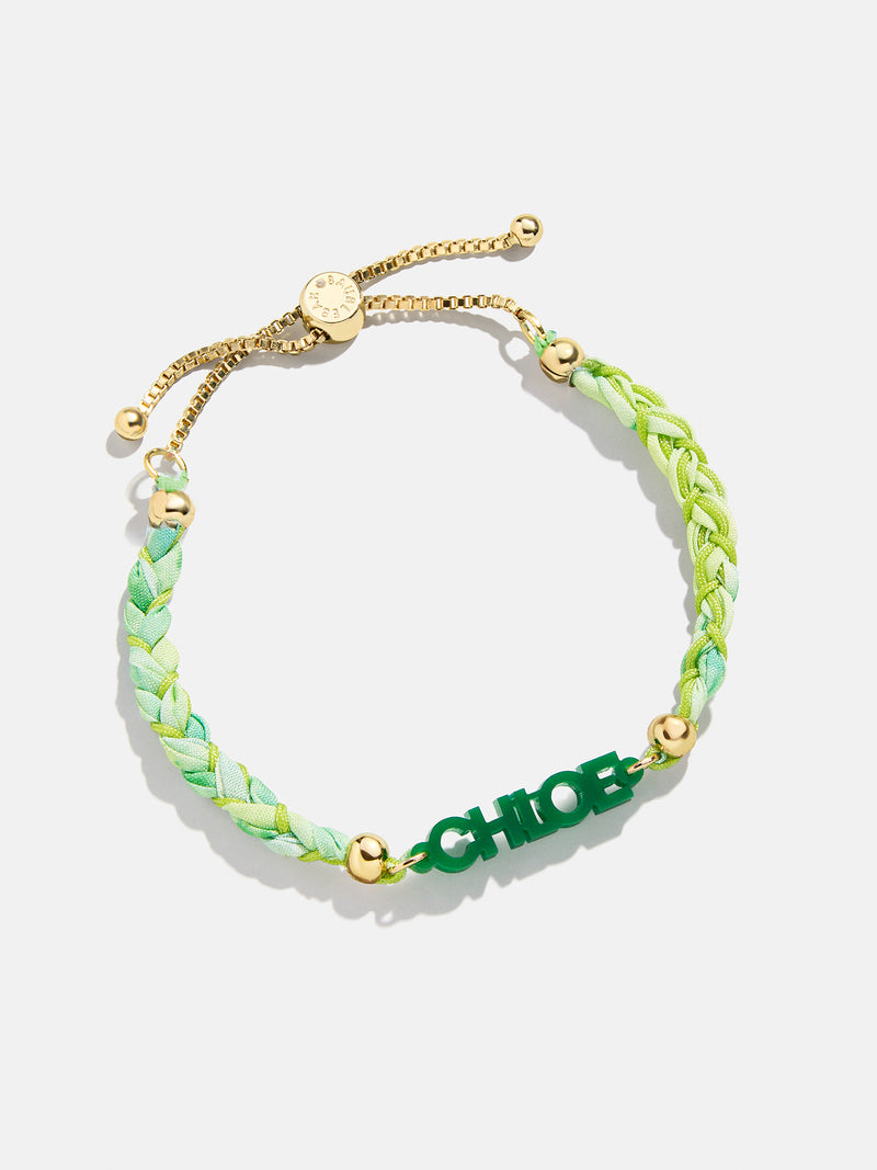 BaubleBar Kids' Custom Acrylic Nameplate Bracelet - Translucent Green - 
    Enjoy 20% off - This Week Only
  
