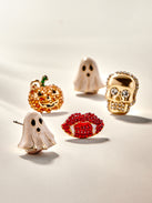 Shimmer My Spirits Earrings - Ghost