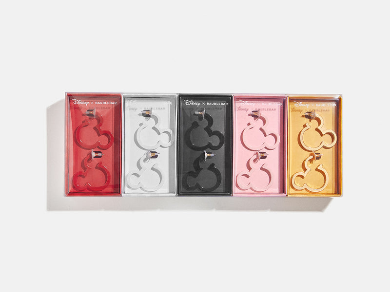 BaubleBar Mickey Mouse Disney Hoop Earrings Set - Multi - 
    Enjoy 20% off - This Week Only
  
