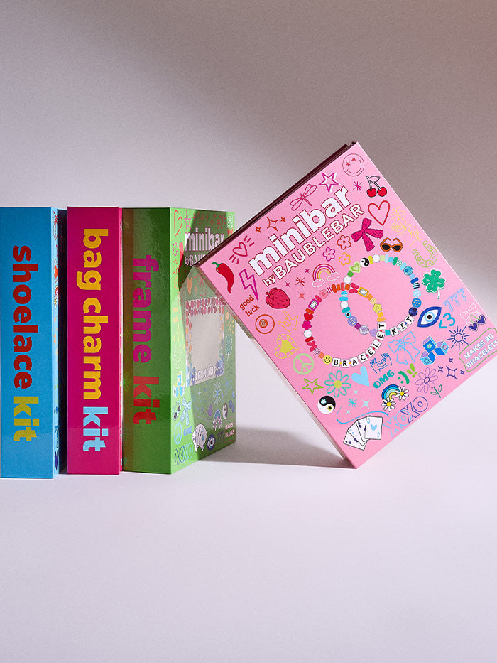 BaubleBar Kids’ DIY Bag Charm Craft Kit - Bag Charms DIY Kit - 
    Bead kits for custom keychains
  

