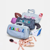 Thready to Go Kids' Custom Duffle - Dark Denim/Multi