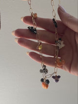 BaubleBar Disney Halloween Charm Necklace - All Hallows' Hue - 
    Gold chain with Halloween charms
  
