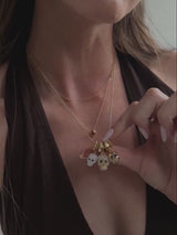 BaubleBar To Die For Charm Necklace - Gold/Pavé - 
    Scary good: 20% off this week onlyScary good: 20% off this week only
  
