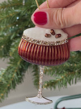 BaubleBar Espresso Your Joy Cocktail Ornament - Espresso Martini - 
    Christmas holiday ornament 
  
