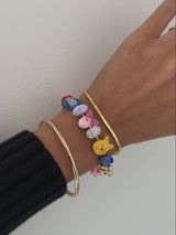 BaubleBar Disney Winnie The Pooh Friends Forever Charm Bracelet - Disney Winnie the Pooh Charm Bracelet - 
    Multicolored pull-tie bracelet
  
