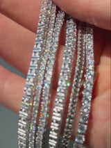 BaubleBar  - 
    Cubic zirconia tennis necklace 
  
