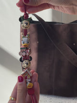 BaubleBar Disney Christmas Friends Forever Bag Charm - Disney Mickey & Friends Bag Charm - 
    Embellished Keychain
  
