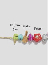 BaubleBar Disney Lilo & Stitch Friends Forever Charm Bracelet - Disney Stitch Charm Bracelet - 
    Multicolored pull-tie bracelet
  

