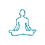Blue Yoga Icon