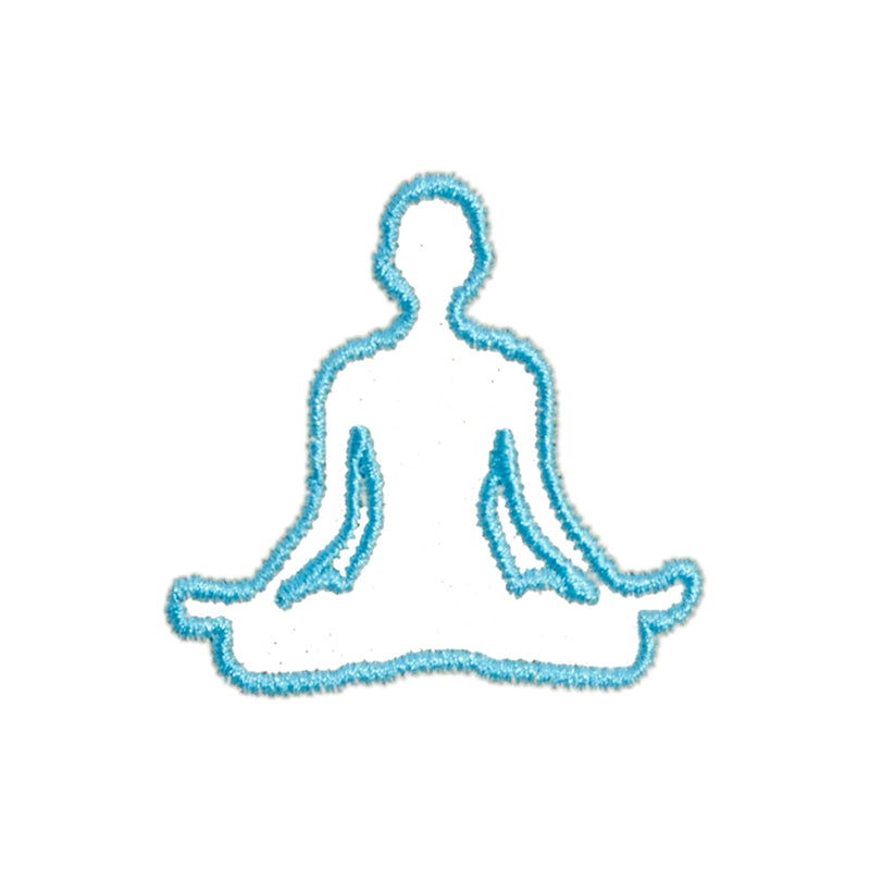 Blue Yoga Icon