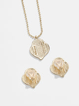 BaubleBar Disney Princess Kids' Jewelry Set - Jasmine - 
    Set of one Jasmine necklace and earrings
  
