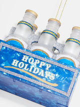 BaubleBar Most Wonderful Time for a Beer Ornament - Six pack Christmas ornament
