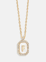 BaubleBar F - 
    Initial pendant necklace
  
