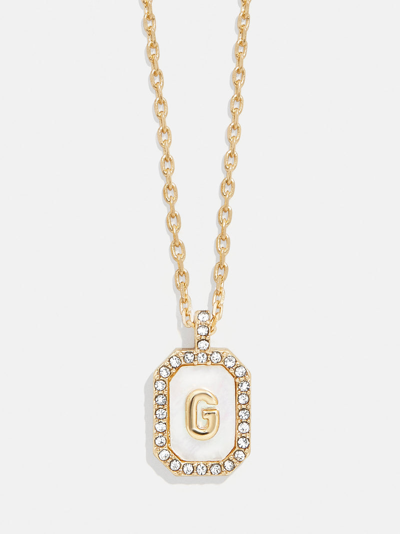 BaubleBar G - 
    Initial pendant necklace
  
