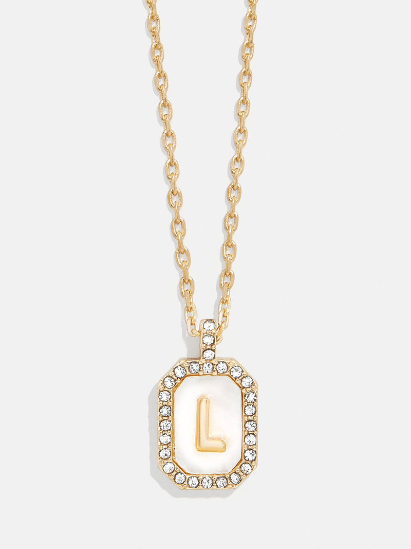 BaubleBar L - 
    Initial pendant necklace
  
