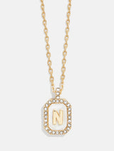 BaubleBar N - 
    Initial pendant necklace
  
