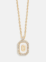 BaubleBar O - 
    Initial pendant necklace
  
