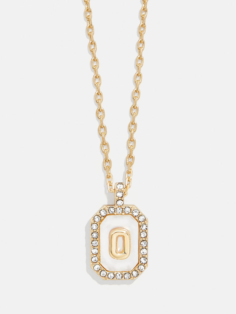 BaubleBar O - 
    Initial pendant necklace
  
