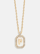 BaubleBar P - 
    Initial pendant necklace
  
