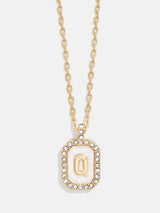 BaubleBar Q - 
    Initial pendant necklace
  
