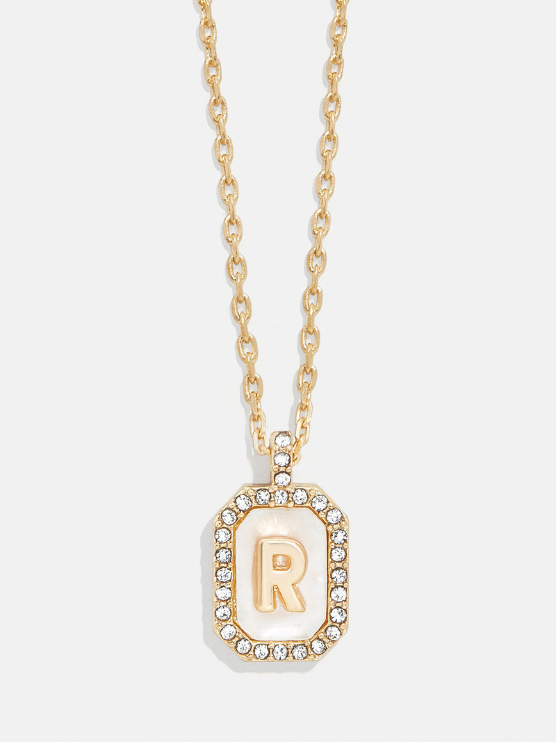 BaubleBar R - 
    Initial pendant necklace
  
