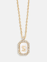 BaubleBar S - 
    Initial pendant necklace
  
