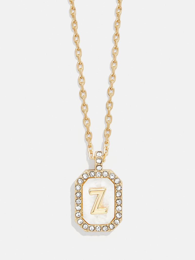 BaubleBar Z - 
    Initial pendant necklace
  
