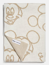 BaubleBar Mickey Mouse Disney Outline Custom Blanket - Natural / Beige - Get Gifting: Enjoy 20% Off​