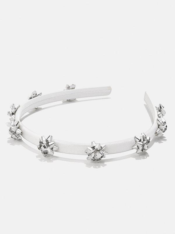 Bowtiful Kids' Headband - Silver
