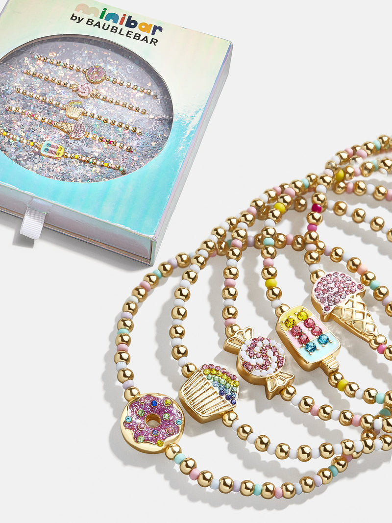 Sweet Treats Kids Pisa Bracelet Set Sweet Treats Five gold