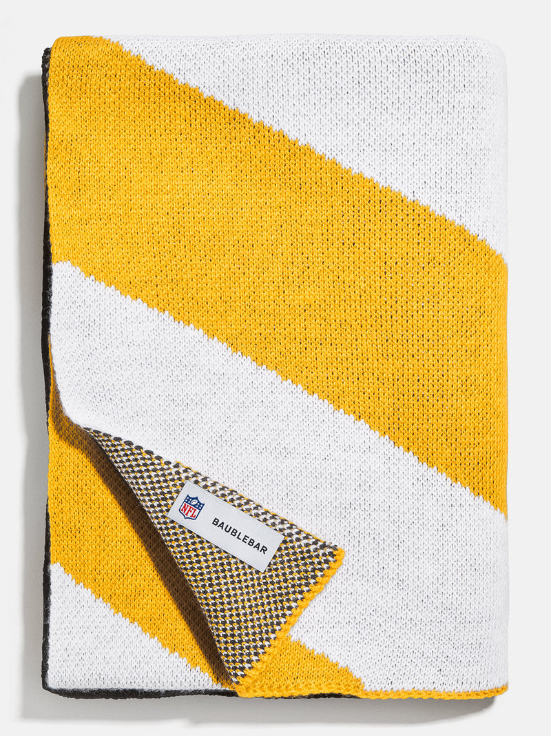 BaubleBar Pittsburgh Steelers NFL Custom Blanket - Pittsburgh Steelers - 
    Ends Sunday: Enjoy 20% Off
  
