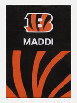 BaubleBar Cincinnati Bengals NFL Custom Blanket - Cincinnati Bengals - 
    Custom, machine washable blanket
  
