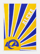 BaubleBar Los Angeles Rams NFL Custom Blanket - Los Angeles Rams - Enjoy 20% off custom gifts