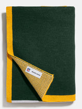 BaubleBar Green Bay Packers NFL Custom Blanket: Checkerboard Print - Green Bay Packers - Custom, machine washable blanket