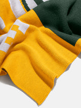BaubleBar Green Bay Packers NFL Custom Blanket: Checkerboard Print - Green Bay Packers - Custom, machine washable blanket