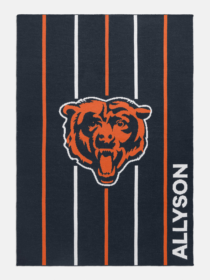 BaubleBar Chicago Bears NFL Custom Blanket - Chicago Bears - 
    Custom, machine washable blanket
  
