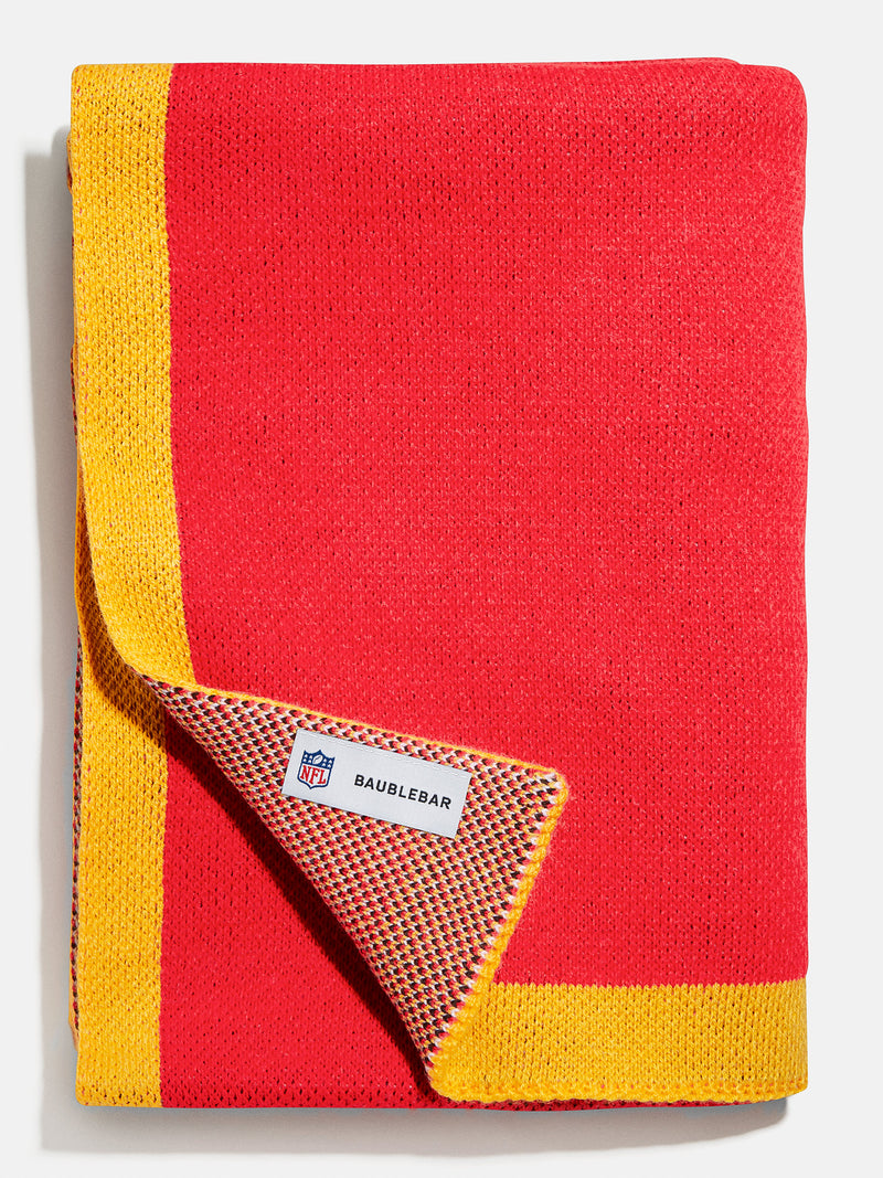 BaubleBar Kansas City Chiefs NFL Custom Blanket: Red - Kansas City Chiefs - 
    Enjoy 20% Off: One week only
  
