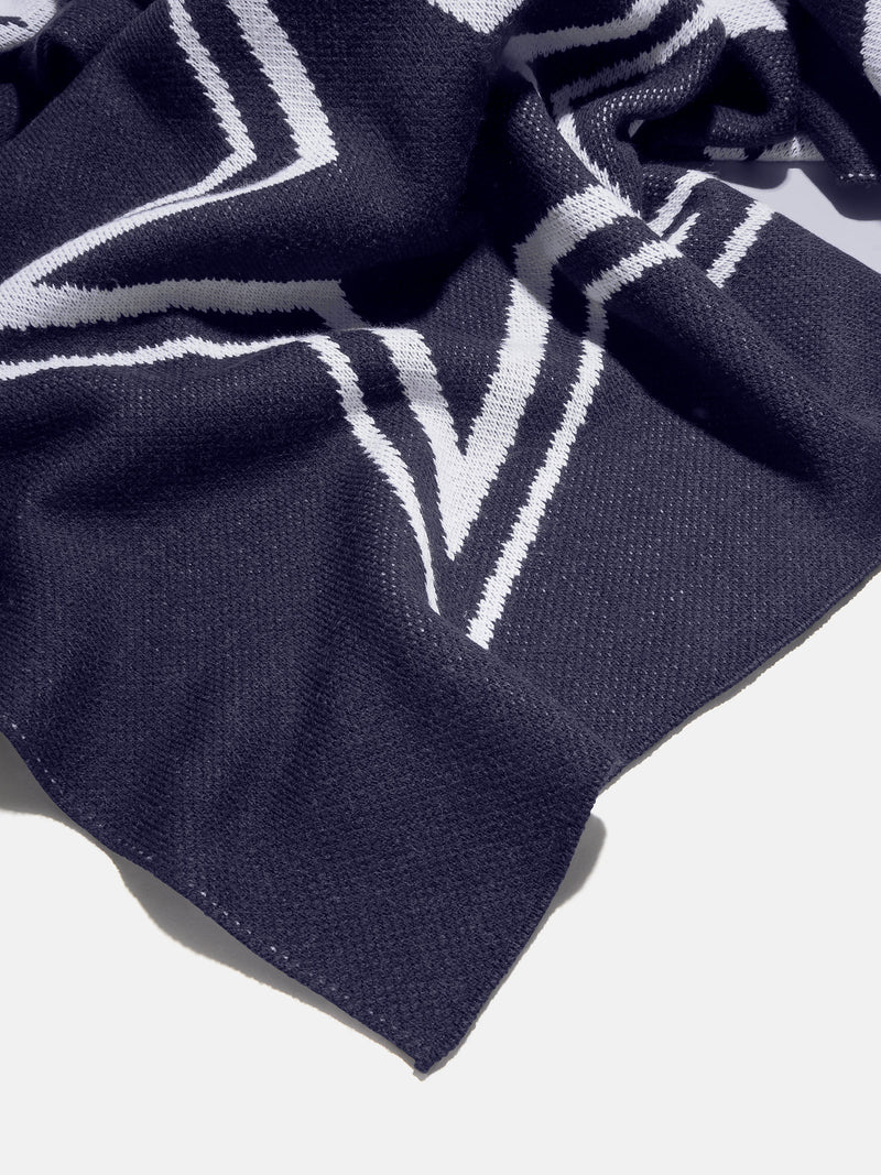 Dallas Cowboys NFL Custom Blanket: Diagonal Star Print - Dallas Cowboy ...